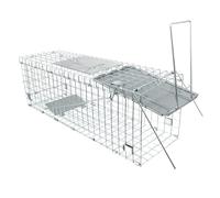 iplusmile 1pc Folding Galvanized Live Cage for Humane for Squirrels and Sturdy Construction Quick Capture Mechanism