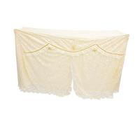 iplusmile 1pc Lace Piano Cover White Upright Piano Cover Cloth Piano Cover White Piano Keyboard Dust Cover Piano Dust Cover Piano Cover Upright Cover for Piano Dustproof Piano Top Cover