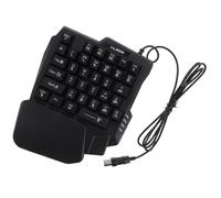 iplusmile 1pc Small Keyboard for Games Keyboard Black