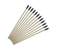 iplusmile 1set Rubber Head Arrow Throwing Game Fun Outdoor Archery with Wooden Poles for Family and Friends Entertainment 6pcs