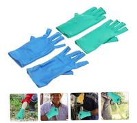 iplusmile 2 Pairs Fingerless Sewing Gloves Lightweight Stretchy Hand Protector for Quilting Gardening Manual Work Breathable Comfortable Fit for Men and Women Indoor Outdoor Use