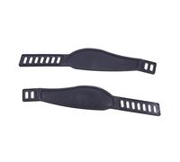 iplusmile 2 Pcs Adjustable Slip Exercise Bike Pedal Straps Lightweight Replacement Fix Bands for Stationary Cycling Durable Foot Straps for Easy Use and Storage