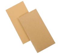 iplusmile 2 Pcs Journey Notebook Refills Blank and Kraft Paper Inserts, Unlined Journal Refill Set for Travel Diaries and Personal Organizers, Compatible Standard Notebook Inserts