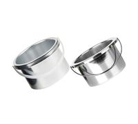 iplusmile 2 pcs Wax Melting Machine Replacement Inner Pots Metal and Wax Warmer Pans for Hair Removal Safe and Practical for Home and Salon Use
