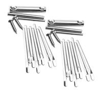 iplusmile 2 Sets 8-keys Thumb Piano for Beginners Metal Kalimba with Good Resonance and Bright Sound, Portable Musical Instrument Suitable for Relaxation and Outdoor Use