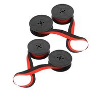 iplusmile 2 Sets Typewriter Ink Ribbon Spools for Old Manual Typewriters Compatible with Flying Fish, Hero, Longkong, and Classic Model Series - Dual Color Double Loop Replacement Ribbon