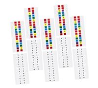 iplusmile 20 Sets Colorful Alphabet Index Tabs A Z Self Adhesive Sticky Labels for Notebooks Files Books Folders Page Markers for Efficient Document Organization and Quick Reference