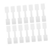 iplusmile 200pcs White Self Adhesive Jewelry Price Labels Medium Rectangle Tags with Strong Adhesion for Professional Display Quick Peel Stick Application Multipurpose Label Cards for Rings