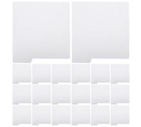 iplusmile 20pcs Comic Book Dividers Comic Book Box Dividers with Index Tabs White Plastic Write-on Tabs Adjustable Slot Compatibility and Magazine Storage Box Organisation Home Bookshelves