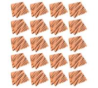 iplusmile 20pcs Disposable Leopard Print Paper Napkins for Party and DIY Use, Efficient Spill Management, Unique Orange Paper Material, for Festive Atmosphere and Animal Print Theme