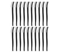 iplusmile 20pcs Double Ended Nylon Cleaning Brushes for Kitchen and Watch Detailing, Comfortable Grip Reducing Hand Fatigue, Small round Tip Scrubbers for Corners and Tight Spaces