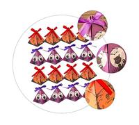 iplusmile 20pcs Halloween Candy Boxes with Pumpkin Cat Designs Durable Storage Tote for Treats Snacks Reusable Gift Boxes for Party Favor and Organization