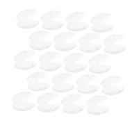 iplusmile 20pcs Mini Transparent Shell Candy Boxes Sturdy Plastic Sea Clam Containers with Leakproof Design Portable Jewelry and Treat Storage for Birthday Bridal Shower Shower Holiday Party