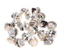 iplusmile 20pcs No Sew Button Pin Brooch Set for Women Featuring Detachable Alloy Buttons with Flower and Pearl Shapes, Wear Resistant and Cute Fashion Accessories for DIY and Handcraft