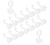 iplusmile 20pcs Plastic Sign Holder Clamps Sign Clips Reusable Shelf Label Holder for Efficient Inventory Management Streamlined Store Appearance in Supermarkets and Pantries