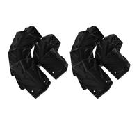 iplusmile 20pcs Plastic Speaker Corner Guards for Excellent Protection and Versatile Use, Black Chassis Corner Protectors Suitable for Furniture and Stage Speaker Cabinets