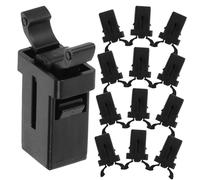 iplusmile 20PCS Self Locking Trash Can Latch Clips with Metal Spring Hook Bin Lid Catch Replacement for Kitchen and Bathroom Dust Bin Accessories Easy DIY Installation