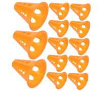 iplusmile 20Pcs Stackable Roller Skating Marker Cones Training Cones for Agility Improvement Smooth Surface Bright Colors for Skating and Sports Practice