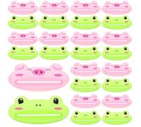 iplusmile 20pcs Toothpaste Squeezer Tool Compact and Lightweight Plastic Extruder with Convenient Squeezing Function for Home Bathroom Use