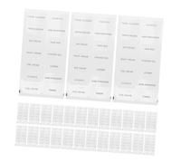 iplusmile 20sheets Travel Bottle Labels Shampoo Stickers for Toiletry Kits Skin Care Product Labels for Bathroom Organization