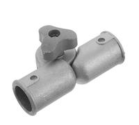 iplusmile 22mm Aluminum Alloy Rotatable Mop Handle Adapter, Swivel Extension Pole Connector for Home Cleaning, Garage, Gutter and Roof Dusting Tools