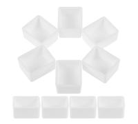 iplusmile 24pcs DIY Watercolor Half Paint Pans Set Empty Plastic Watercolour Paint Pans for Mixing and Refilling for Artists and Hobbyists