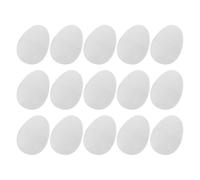 iplusmile 24pcs Easter Painting Eggs Plastic Hollow Eggs for Decoration and Candy Storage Creative Lovely Shape for Easter Hunt and Event Supplies