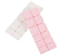 iplusmile 24pcs Outlet Socket Covers Electric Plug Protection Caps for Home Safety White and Pink Socket Plugs Set Two-three Pin