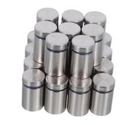 iplusmile 24pcs Stainless Steel Wall Display Standoff Screws for Secure Poster Fixation Advertising Screw Holders with Sleek Polished Finish Easy Installation Hardware for Acrylic Picture