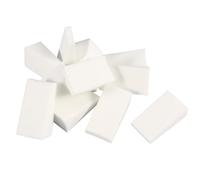 iplusmile 24pcs Triangular Cosmetic Powder Puff for Face with Plastic and Latex Cotton Material, Easy to Wash and Dry, Suitable for Skin Types, for Applying Foundation and Blush