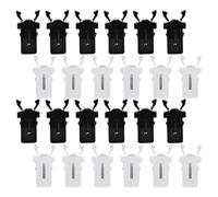 iplusmile 24Pcs Universal Garbage Can Spring Locks with Mini Push Button Latch for Kitchen Recycling Bin and Electrical Box Covers