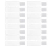 iplusmile 25pcs Mini Plastic Contact Lens Liquid Bottles Travel Size Refillable Empty Bottles with Caps for Lens Care and Cosmetic Liquid Storage