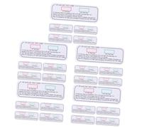 iplusmile 25pcs Test Cards Uv Detection Tools for Analyzing Uv Effects Devices Easy to Use Indicator Strips for Calibration Control Color Change from