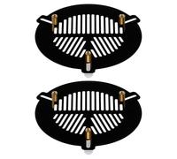 iplusmile 2pcs 60mm Metal Focusing Mask for Telescopes Astronomical Telescope Accessory with Fishbone Design Compatible with Refractors Focus Device for Precise Adjustment
