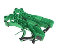 iplusmile 2pcs Adjustable Green Running Waist Belt for Race Numbers with Elastic Storage Loops, Lightweight Jogging Sports Bib Number Belt for Marathon and Competition