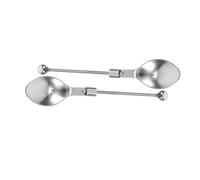 iplusmile 2pcs Beaded Tea Spoons Beadable Spoons for DIY Projects for Household Dinnerware