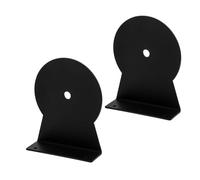 iplusmile 2pcs Black Stainless Steel Tree Tower Bracket for Cat Climbing Frames and Cat Wall Shelves, High Weight Support with Versatile Application for Homes and Pet Stores