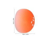 iplusmile 2pcs Bread-shaped Makeup Sponge Puff Beauty Sponge Makeup Applicator Wet and Dry Use Blender for Foundation Powder