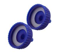 iplusmile 2pcs Calf Nursing Bottle Cap Milk Bottle Cap for Calves Plastic Blue for Goat and Sheep Dairy Farm Use for Farm Workers and Veterinarians