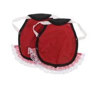 iplusmile 2pcs Chicken Saddles Hen Aprons Black Denim Protective Cape for Hens Anti-pecking Back Protector Chicken Farming Accessories