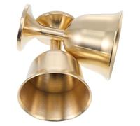iplusmile 2pcs Copper Wine Goblet Cocktail Copper Cup with Ice Cube Holder and Spill Prevention for Chilled Beer and Mixed Drinks
