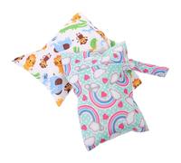 iplusmile 2pcs Diaper Bag Cartoon Print Reusable Diaper Storage Bags for Nursery Includes Storage Pouches for Easy Changing Scenario Random Color