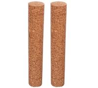 iplusmile 2pcs DIY Wine Bottle Cork Stoppers Small Natural Cork Plugs 50mm Diameter X 30cm Length for Wine Bottles and Crafting