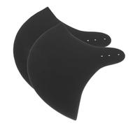 iplusmile 2pcs Drum Cymbal Mute Pad Black Silent Cymbal Dampener for Drum Practice and Percussion Instrument Sound Dampening Reusable Sound Silencer Accessories