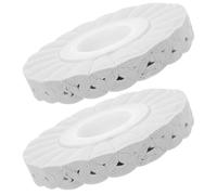 iplusmile 2Pcs Edge Banding Machine Buffing Wheel Cloth Wheel 150X50Mm 20-Layer for Edgebander Accessories Industrial Finishing Tool