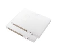 iplusmile 2pcs File Storage Case Information Box Document Organizer for Office Home Archive