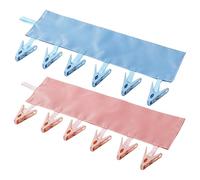 iplusmile 2Pcs Foldable Travel Hangers Multipurpose Clip Socks and Underwear Drying Rack Portable Folding Clothes Hanger for Outdoor Camping and Closet Storage Design