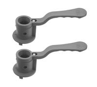iplusmile 2pcs Folding Lock Switch Latch Rotary Handle Walker | Plastic Material with Thumb Press Operation, Stable Engagement for Folding Walkers, Universal Compatibility for Joint