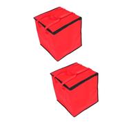 iplusmile 2pcs Insulated Food Bag Thermal Lunch Tote for Hot Cold Storage Non-Woven for Takeout Picnics and Home Use