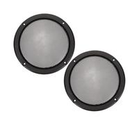 iplusmile 2PCS Iron Speaker Grill Covers for Vehicle Subwoofer and DIY Home Audio Protective Mesh Guard with Stylish Design Compatible with Car Audio Systems